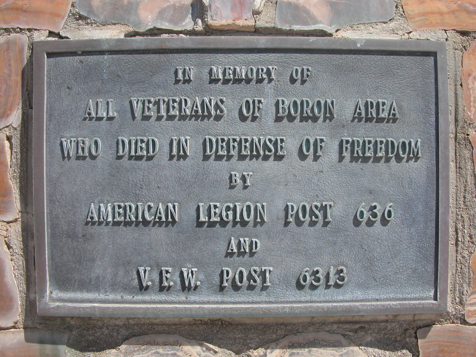 Plague honoring fallen heroes outside the Kern County Sheriff's Boron Substation_.JPG
